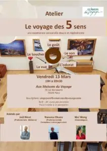 atelier 5 sens, bol tibétain, olfactothérapie, kobido, wai wong, narumu okudo, joel binet